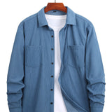 Casual Corduroy Cardigan