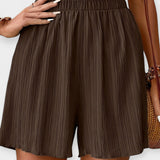 Nina - Stylish Shorts with Front Pleats