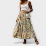 Comfortable patterned skirt