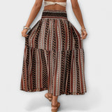 Comfortable patterned skirt