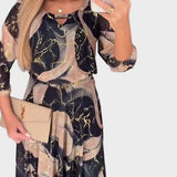 Anna - Elegant Chiffon Dress