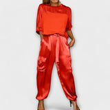 Margarida - Two-Piece Silk Set