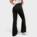 Loose Pants with Flared Legs