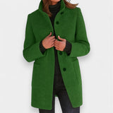 Nela - Elegant coat with a high collar