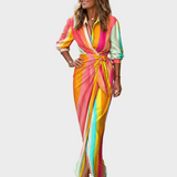 Lola - Maxi Print Dress