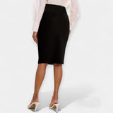 Meda - Midi Skirt with High Waist
