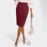 Meda - Midi Skirt with High Waist