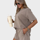 Casual Set with T-Shirt and Jogger Pants