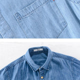 Short Sleeve Denim Shirt