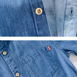 Short Sleeve Denim Shirt