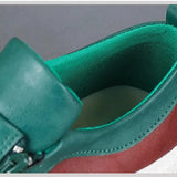 Leather Boots with Zipper