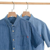 Short Sleeve Denim Shirt