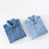 Short Sleeve Denim Shirt