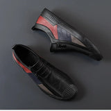 Leather Boots with Zipper