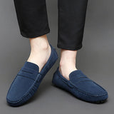 Suede Boat Moccasins