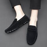 Suede Boat Moccasins