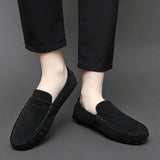 Suede Boat Moccasins