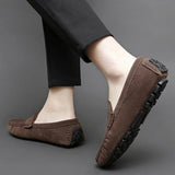 Suede Boat Moccasins