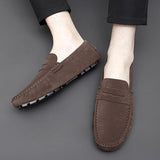 Suede Boat Moccasins