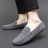 Suede Boat Moccasins