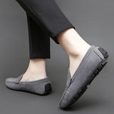 Suede Boat Moccasins