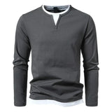 Alwin Premium Long Sleeve T-Shirt Made of Combed Cotton