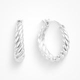 Twist Earrings in Twist Style