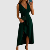 Valerie - Elegant Wrap Dress with V-Neck