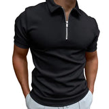 Polo Shirt with Zipper