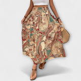 Comfortable patterned skirt