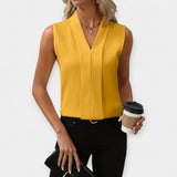 Leontýna - Elegant Sleeveless Top