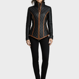 Lillian - Padded jacket with diamond quilting