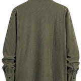 Casual Corduroy Cardigan