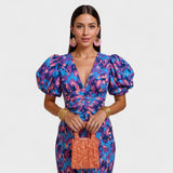 Lily - Tropical Fire Dress
