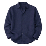 Men's Kensington Shirt in Lightweight Linen with a Relaxed Fit