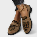 Natalie - Stylish Women's Shoes with Leopard Print