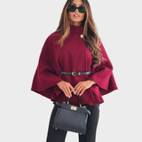 Selviora – Elegant jacket with butterfly sleeves and a belt