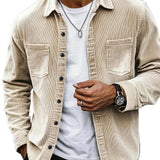 Casual Corduroy Cardigan