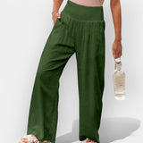 Natalie - Comfortable Wide Trousers