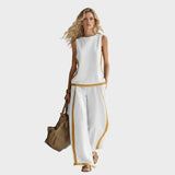 Teresa - Elegant Linen Clothing Set