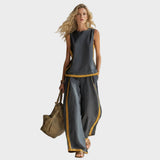 Teresa - Elegant Linen Clothing Set