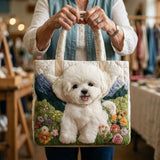 Stylish Quilted Fabric Shoulder Bag