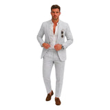 Rafael - Men's Formal Linen Suit