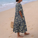 Eliana - Floral Embroidery Dress