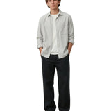 Men's Navy Chinos – Loose Fit