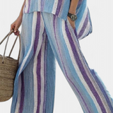 Laura - Striped Malwa Set