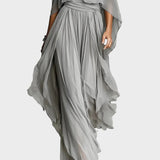 Isabela - Gray set with a camisole top and lightweight pants