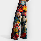 Laura - Floral Wide-Leg Trousers
