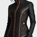 Lillian - Padded jacket with diamond quilting