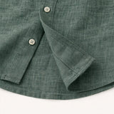 Men's Meadowfall Linen Shirt, Loose Fit, with Buttons
